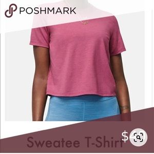 Outdoor Voices Ready Set Shortsleeve Mulberry XS